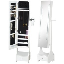 HOMCOM Freestanding Jewellery