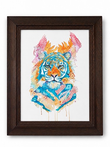 Contemporary original tiger - original,