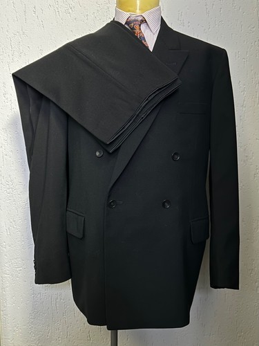 Men 1950s black bespoke - men’s,