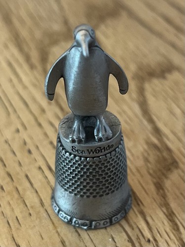 Sea world penguin pewter metal - pewter,