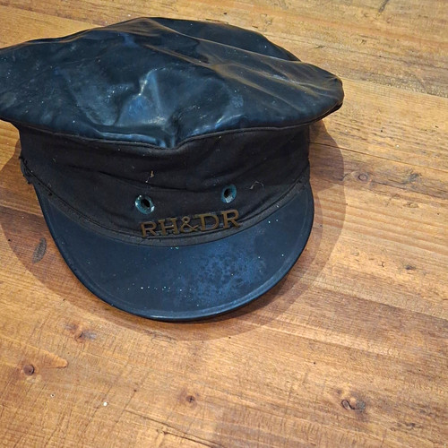 Railway uniform peaked - rh&dr,