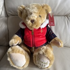 Harrods Christmas Teddy Bear for 2017 BERTIE - pre-owned by collector - with tag