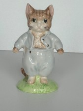 Beswick Ware Beatrix Potter Tom Kitten Gold BP9b Backstamp  1988-98 V Rare!!