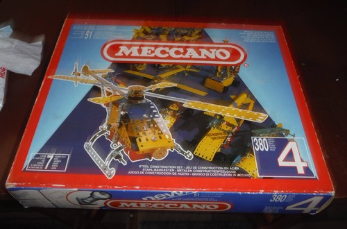 Meccano vintage motorized set - meccano,