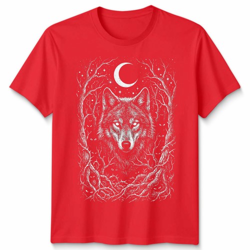 Wolf wolves animals mens - wolf,
