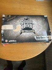 Guitar Hero Metallica Edition Guitar Game Dongle Boxed PS3 Read Description