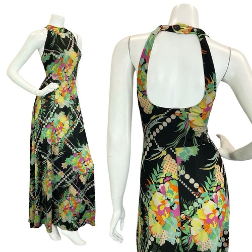 Vtg 60s 70s - yellow, green