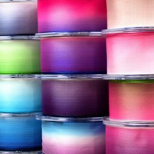 Ombre two tone colour ribbon - colour,