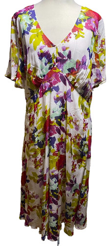 Adini viscose georgette dress