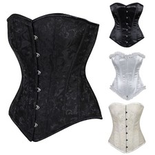 Womens Overbust Boned Corset