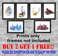 Harry Potter Children's Bedroom Wall Art Poster Print Picture Gift A5 A4 A3