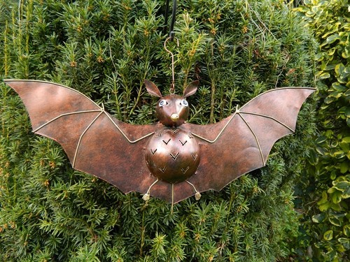 Bat tea light candle - bat, holder
