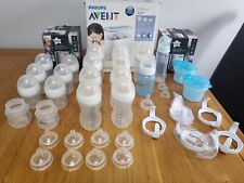Phillips AVENT steriliser & baby bottles + 2x bottle warmers bundle