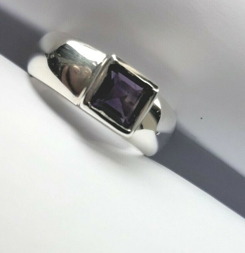 Sterling silver amethyst aaa - amethyst,