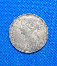 Great Britain Queen Victoria 1860 Penny - N Over Z Variety