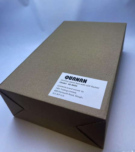 Dummy alarm box blue - alarm,