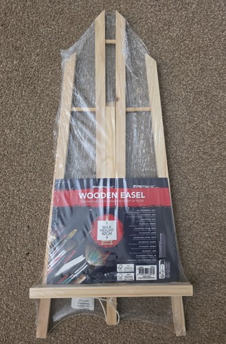 Wooden easel tabletop - wooden, display