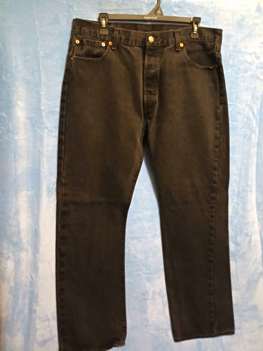 Levi 501 black - 501, denim