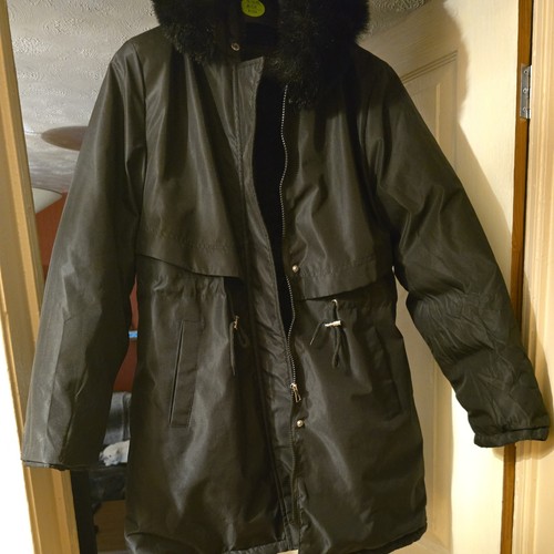 Women fleece lined parka - lined,