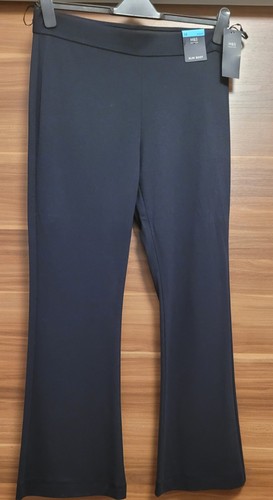 Ladies navy trousers - m&s, size