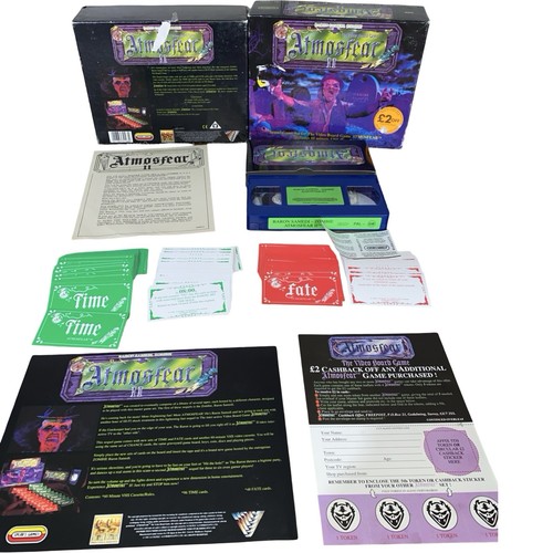 Atmosfear board game vhs - board,