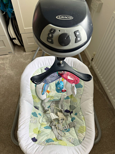 Graco baby swing cloud - baby, theme