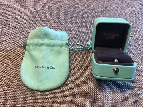 Tiffany ring box and - , pouch