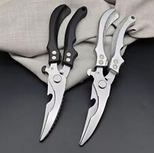 Stainless Steel Food Scissors Multifunctional Powerful Kitchen Scissors Chicken