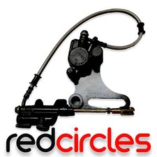 15mm SDG PIT BIKE REAR BRAKE SYSTEM CALIPER BRACKET PADS 150cc 160cc PITBIKE