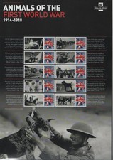 G.B Smilers sheet, Animals of