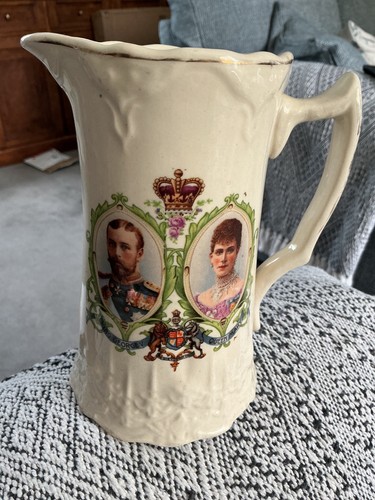 Commemorative coronation jug - commemorative,