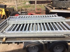 Pair Of Heavy Duty Galvanised Steel Gates And Posts