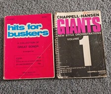 2x BOOKs  HITs FOR BUSKERS  And Giants New Style Orchestrations Vol.1