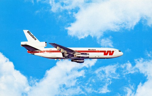 Delta western airlines - western,