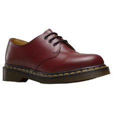 Dr. Martens Unisex Shoes 1461 3 Eyelet Smooth Lace-Up Oxford Smooth Leather