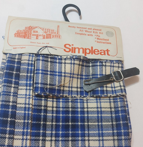 Vintage simpleat kilt - vintage, kit