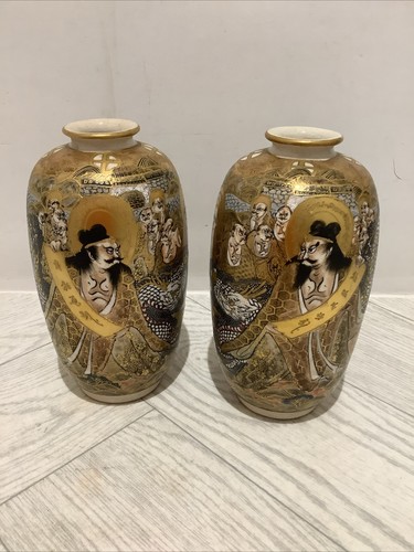 Vintage japanese satsuma - vintage, jars
