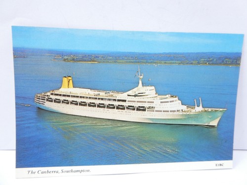 Canberra southampton postcard - canberra,