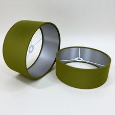 Velvet Lampshade for Ceiling Shade , Table,  Floor Lampshade With Silver Lining.