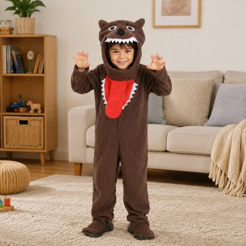 Halloween brown wolf costume - brown,