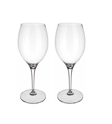 Red wine glass - red, maxima