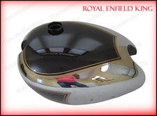 Matchless AJS Twin G9 G12 Black Painted Chrome Gas Fuel Tank
