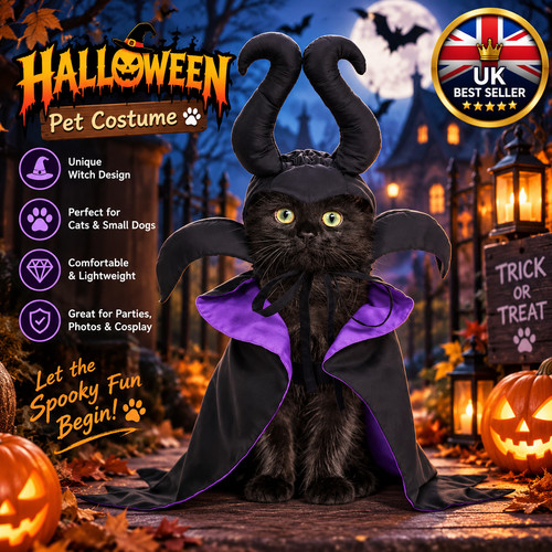 Halloween witch cat dog - witch,