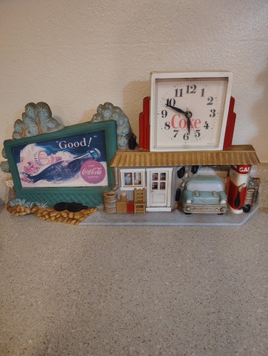 Vintage coca cola coke clock - vintage!!,
