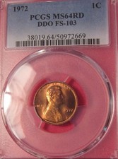1972 Lincoln Memorial Cent