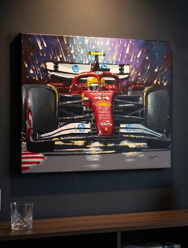 Lewis hamilton ferrari sf25 - lewis,
