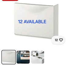 IKEA TRONES WHITE X12 £70 or £7 EACH