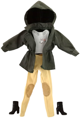 4pc fashion doll - fashion, horse