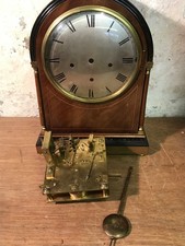 996a  Antique Winterhalder & Hofmeier 8/4 Gong Incomplete Clock for Restoration