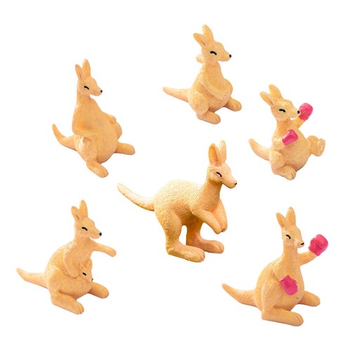 Pcs kangaroo figurine toy - kangaroo,